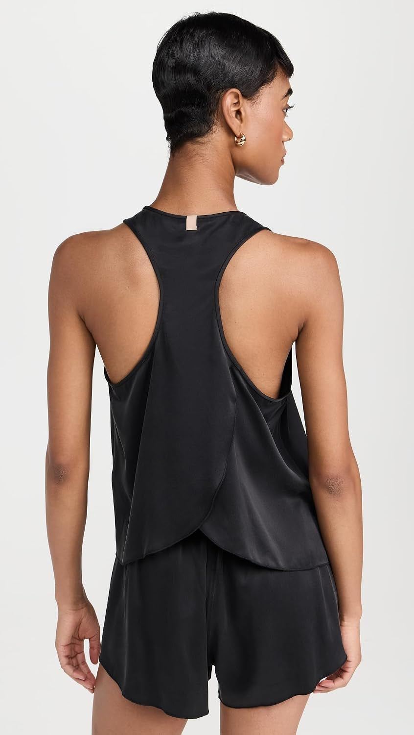 Lunya Washable Silk Tulip Back Set – Lightweight Mulberry Silk, Easy Sleepwear – Multiple Colors & Sizes