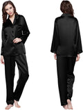Silk Pajamas for Women Pure Full Length Long 22 Momme 100% Mulberry Silk Luxury