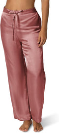 Luxury Artisan Womens Silk Pajama Pants, Pure Mulberry Silk Pjs for Women 27 Mm