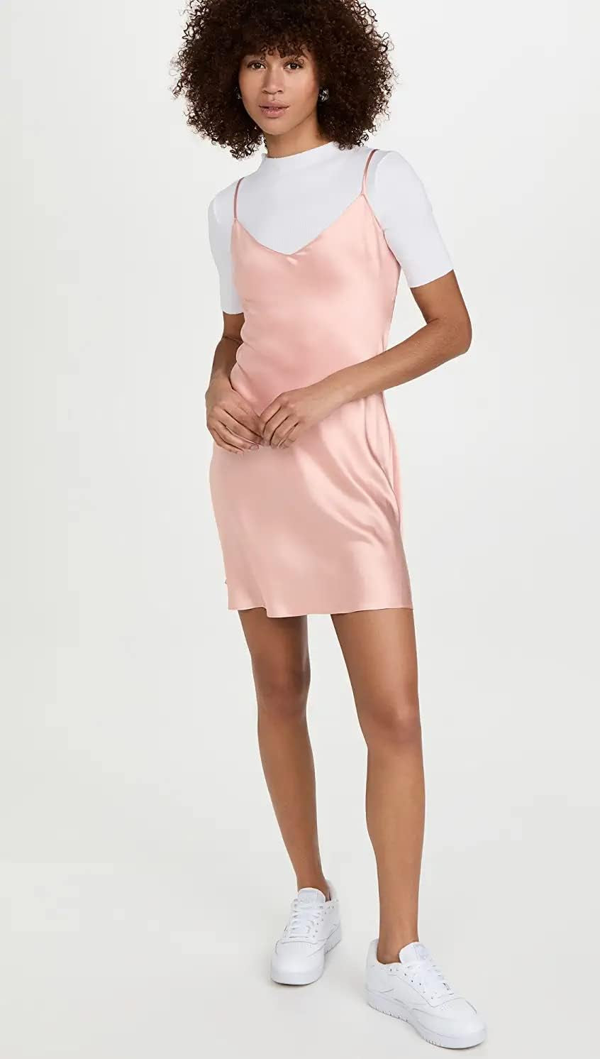 Women'S Silk Nightgown, 100% Mulberry Silk Sleepwear Adjustable Strap Chemise Nightdress Lingerie Pajama