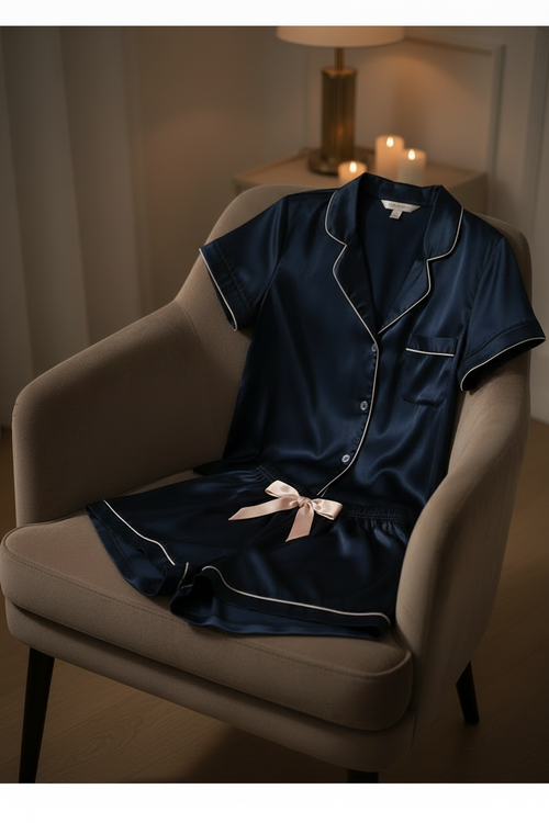 Velvet armchair drape